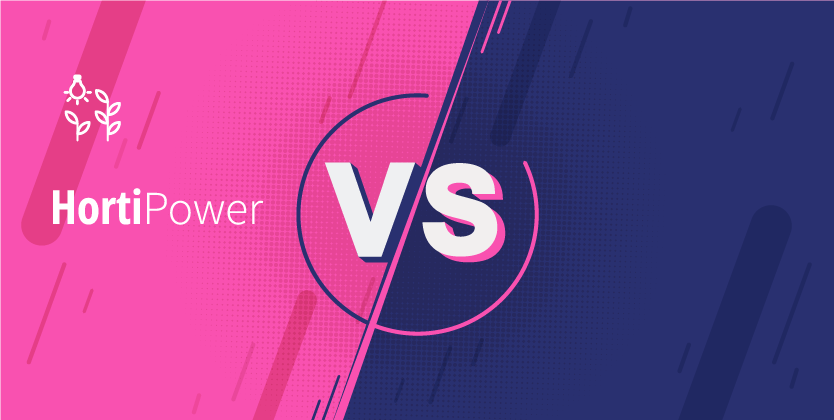 Grow light bulbs at HOME HortiPower vs Philips GreenPower LED floweri