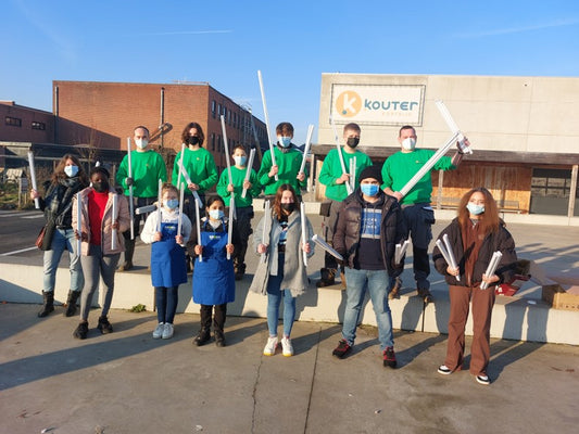 With the grow lights, students can grow all year round