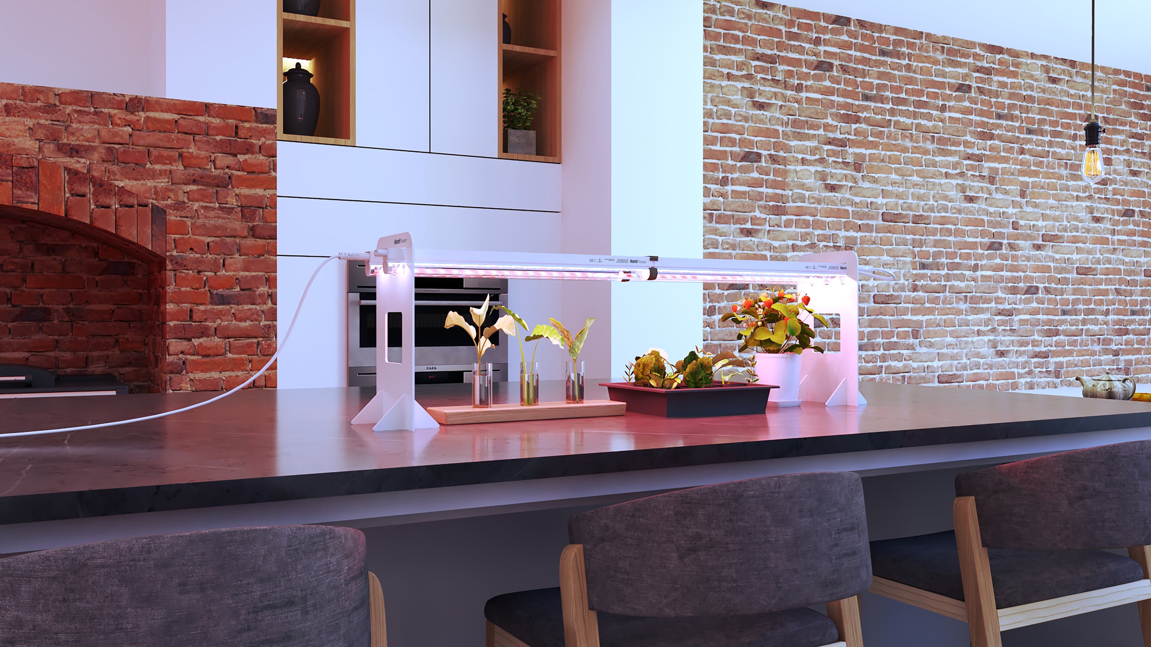 Grow light for home, click and grow, indoor garden light