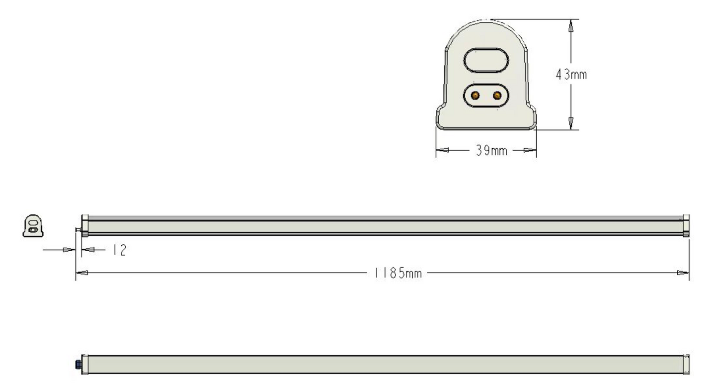 HortiPower Nurser 4 (1200mm/ 4ft)