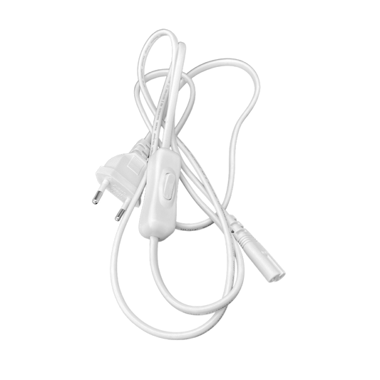 Europlug power cord with inline switch 2000mm (Nurser 3 compatible)