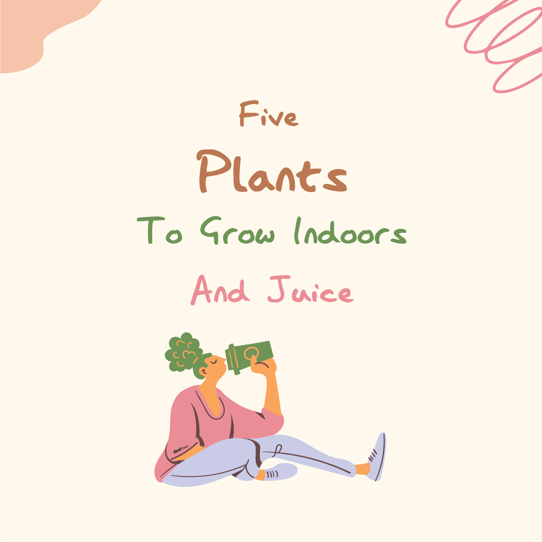 Five plants to grow indoors and juice
