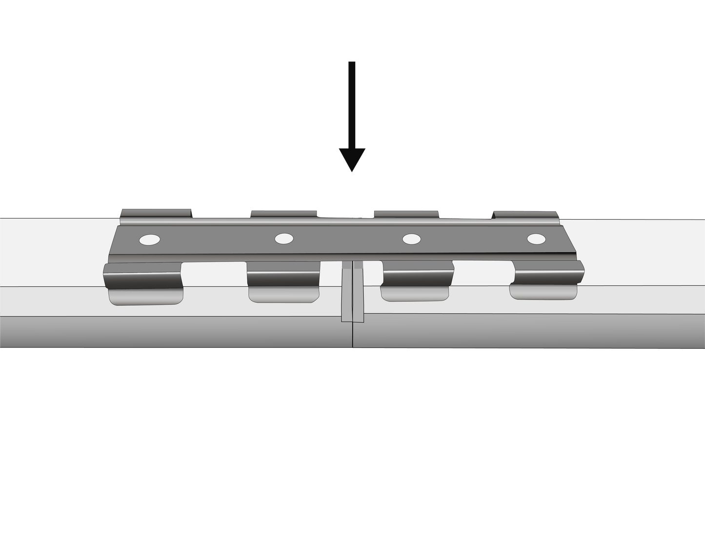 Connection Clip Top (Nurser 3 compatible) 100mm