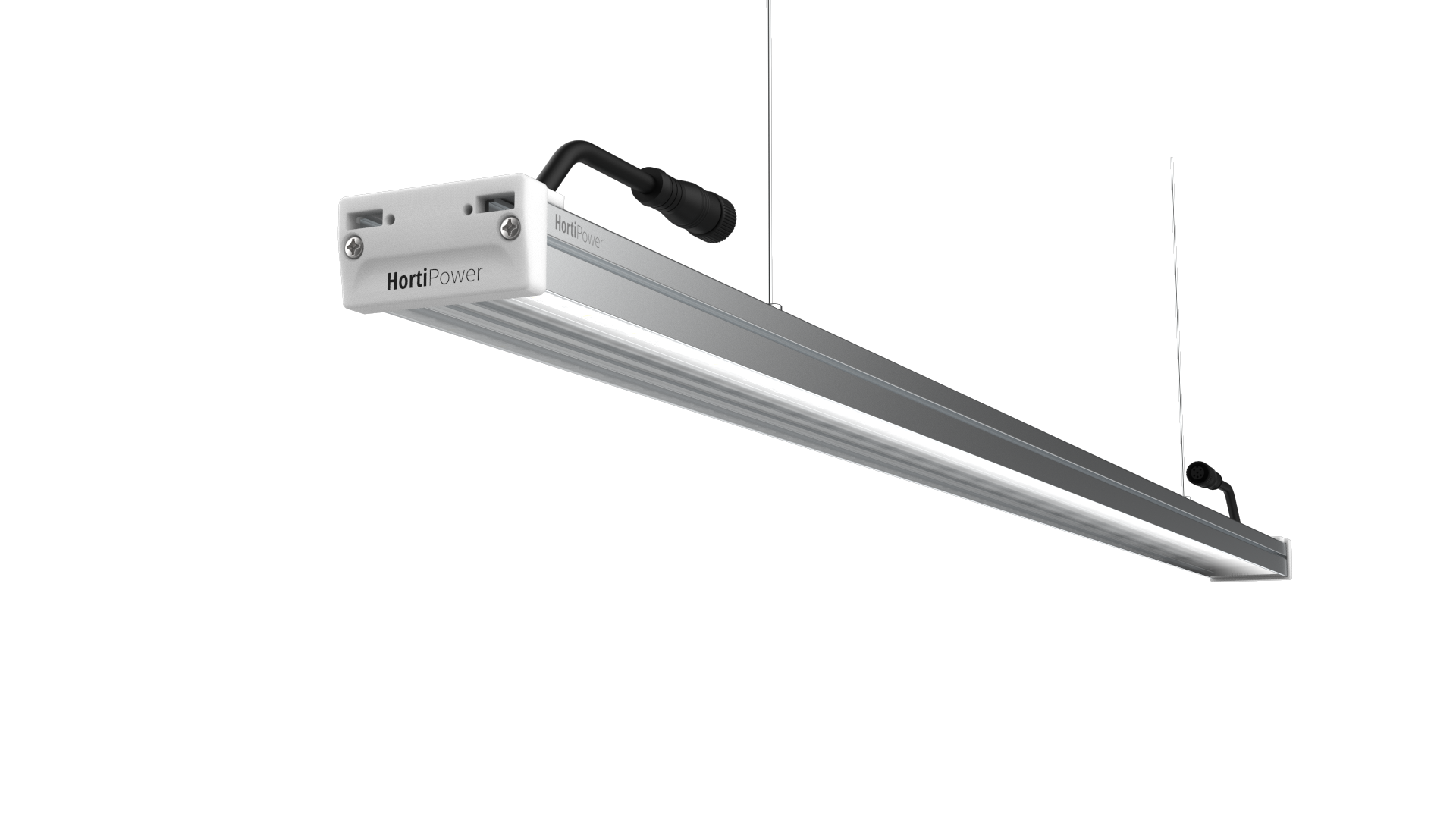 HortiPower Nurser 2 vertical farming light plant-centric LEDs suspended instllation