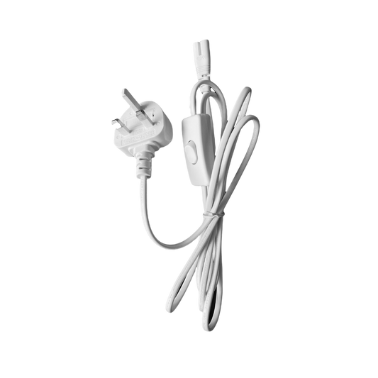 UK-plug power cord with inline switch 2000mm (Nurser 3 compatible)