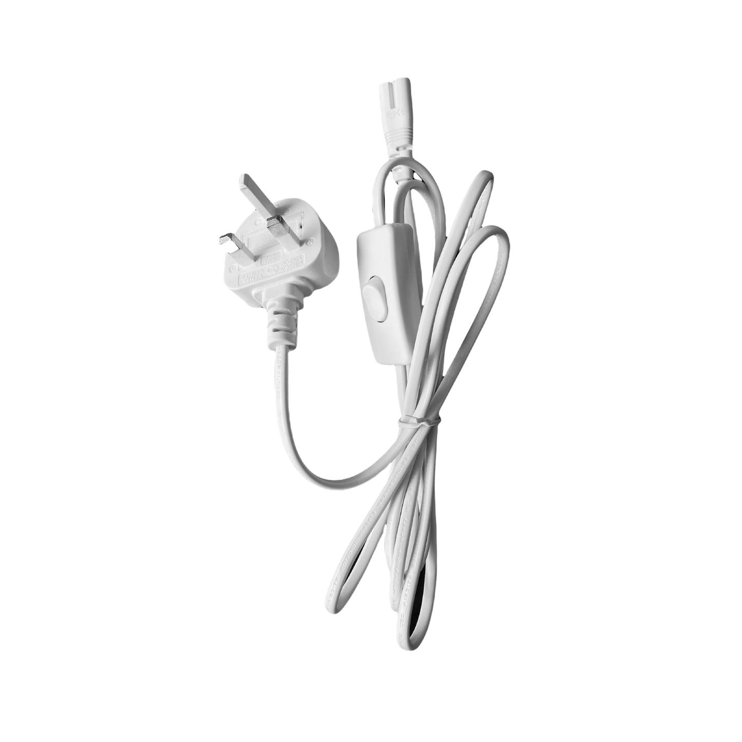 UK-plug power cord with inline switch 2000mm (Nurser 3 compatible)