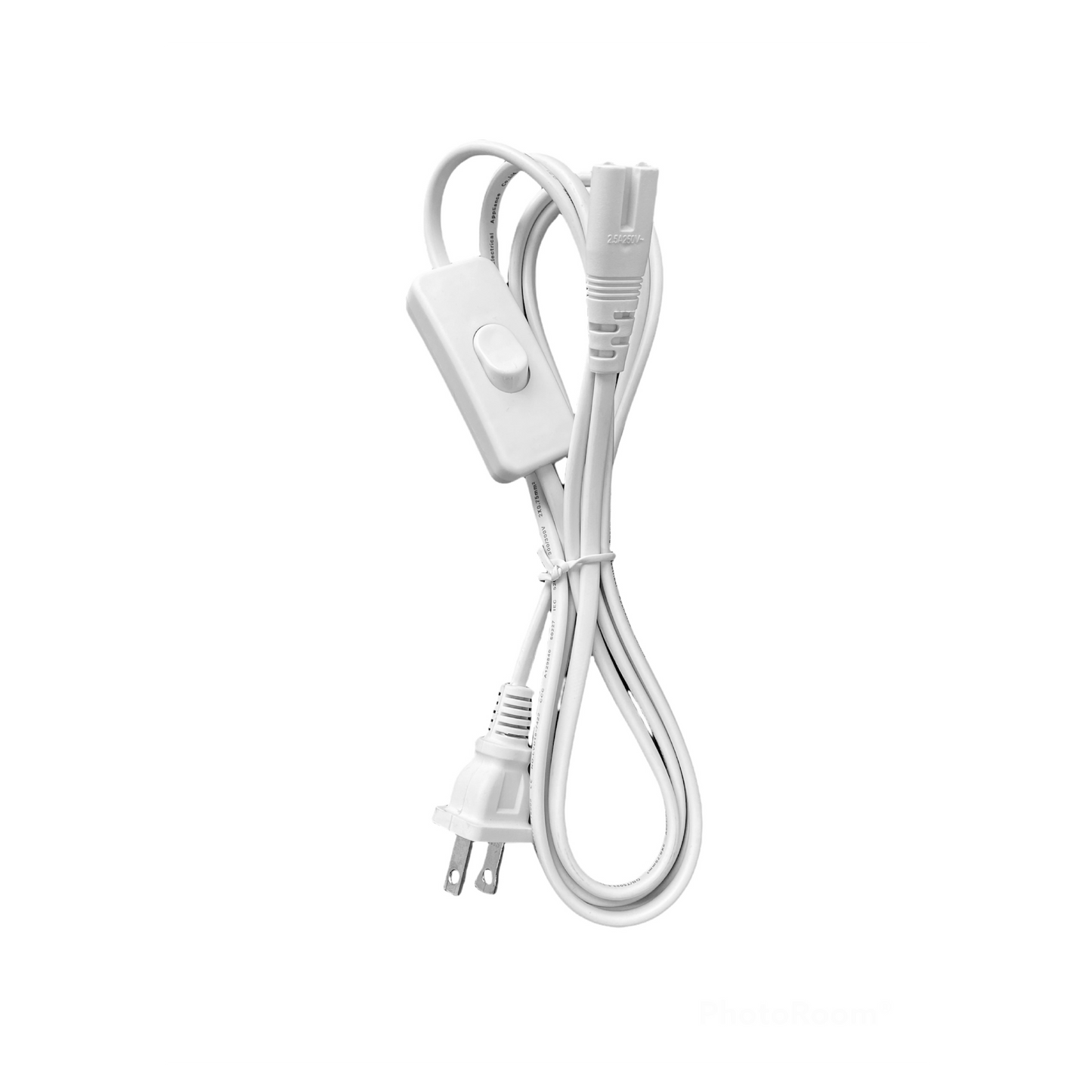 US-plug power cord with inline switch 2000mm (Nurser 3 compatible)